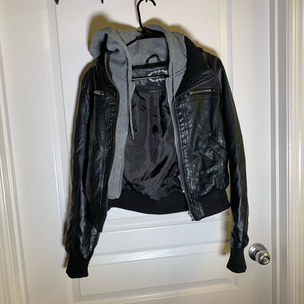 Leather jacket